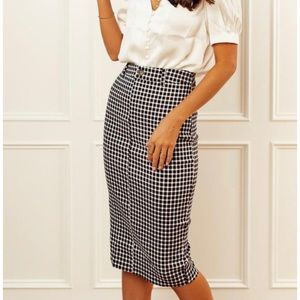 Black/white Böhme skirt